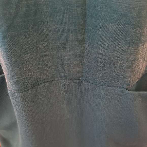 Dolan Teal Short Sleeve Dress-Sz L - Picture 2 of 7